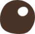 Icone d'une truffe MUz'OH marron foncé