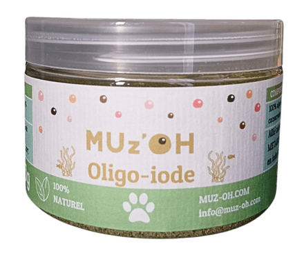 Oligo-iode MUz'OH - Varech / Kelp pour chat et chien